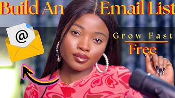 Build an email list From scratch , Grow A Newsletter Business (Manychats, Instagram)