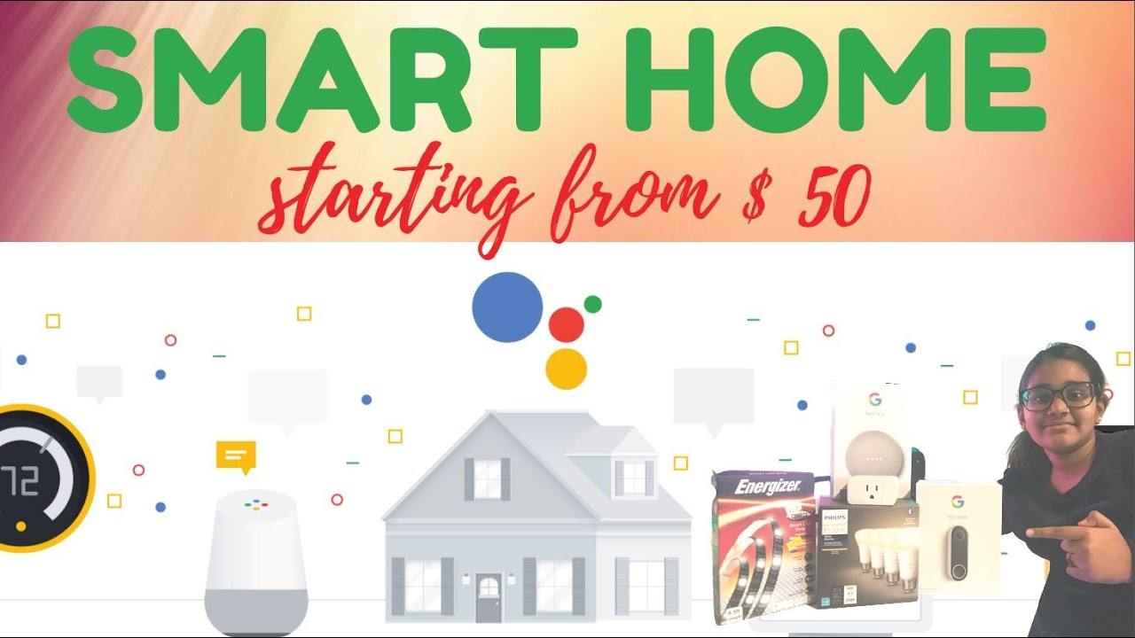 Smart Home Starting from $ 50 | Google Assistant | Black Friday to Cyber Monday Deals