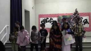 Winter Celebration 2014   3rd grade   Cervantes