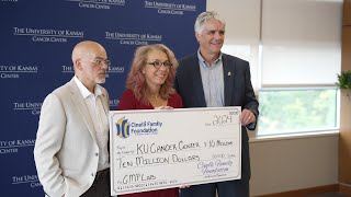 Celebrity Cinelli Family Foundation provides $10 million gift to support KU Cancer Center Profile