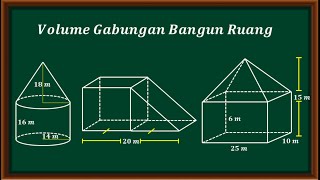 Volume gabungan bangun ruang