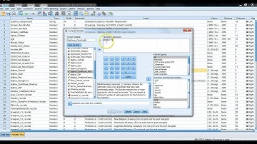 Creating a variable that is an average in SPSS