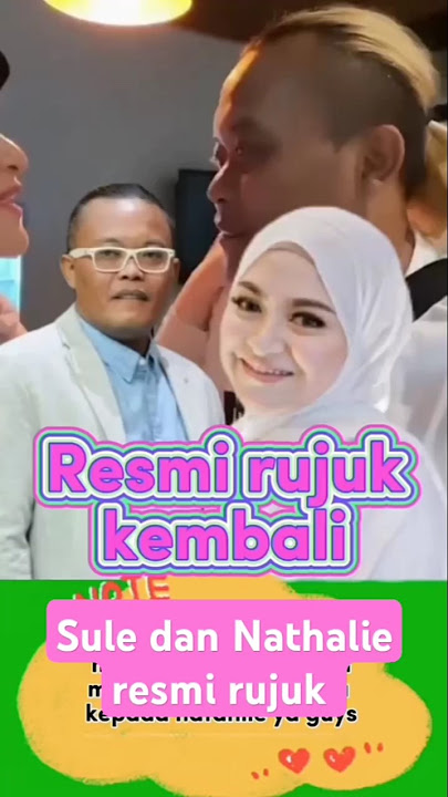 sule dan Nathalie holscer resmi rujuk #artist #artis #entertainment