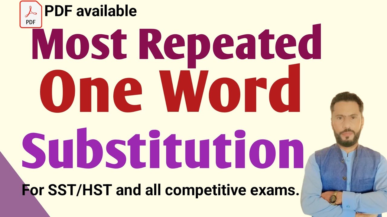 One Word Substitution Most Important One Word Substitution One one-word-substitution-most-important-one-word-substitution-one