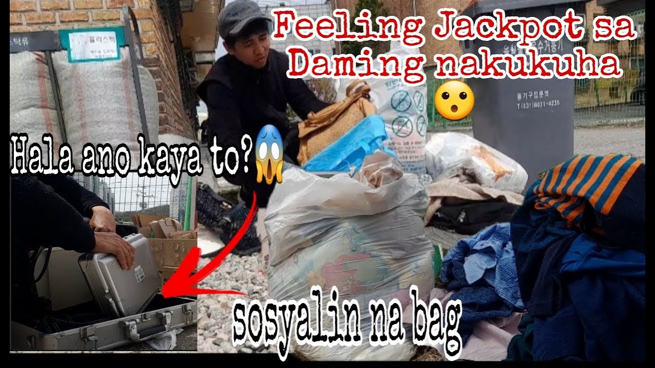 DUMPSTER DIVING#70 FEELING JACKPOT SA DAMING NAKUHA MGA DAMIT AT MAY SAPATOS PA😮#feelingerochannel