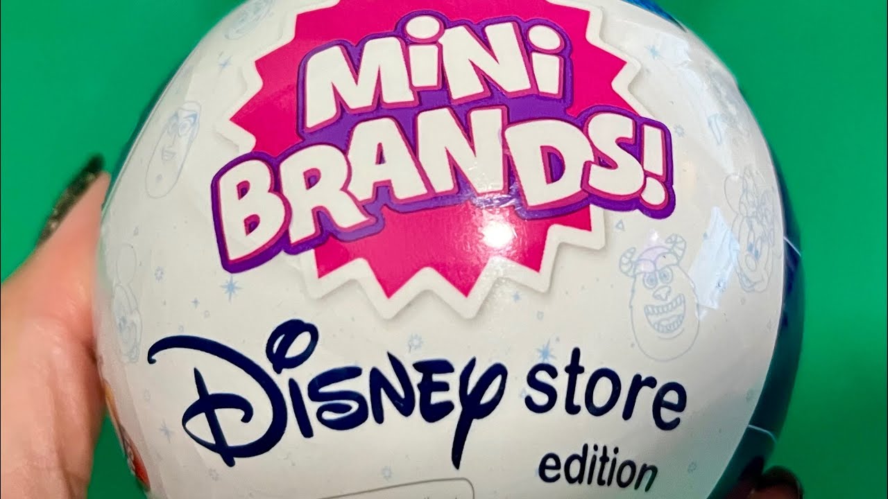 Mini brands Disney store edition unboxing zoodlezop