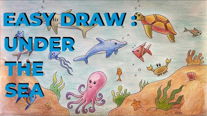 como desenhar um caranguejo bonito passo a passo. coleção de personagens de  desenhos animados de animais marinhos para crianças. ilustração de desenho  de animal engraçado fácil para a criatividade das crianças. livro-guia