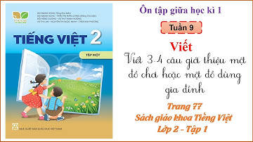 Viết 3-4 câu giới thiệu một đồ chơi hoặc một đồ dùng gia đình - Viết sáng tạo Lớp 2 Kết nối tri thức