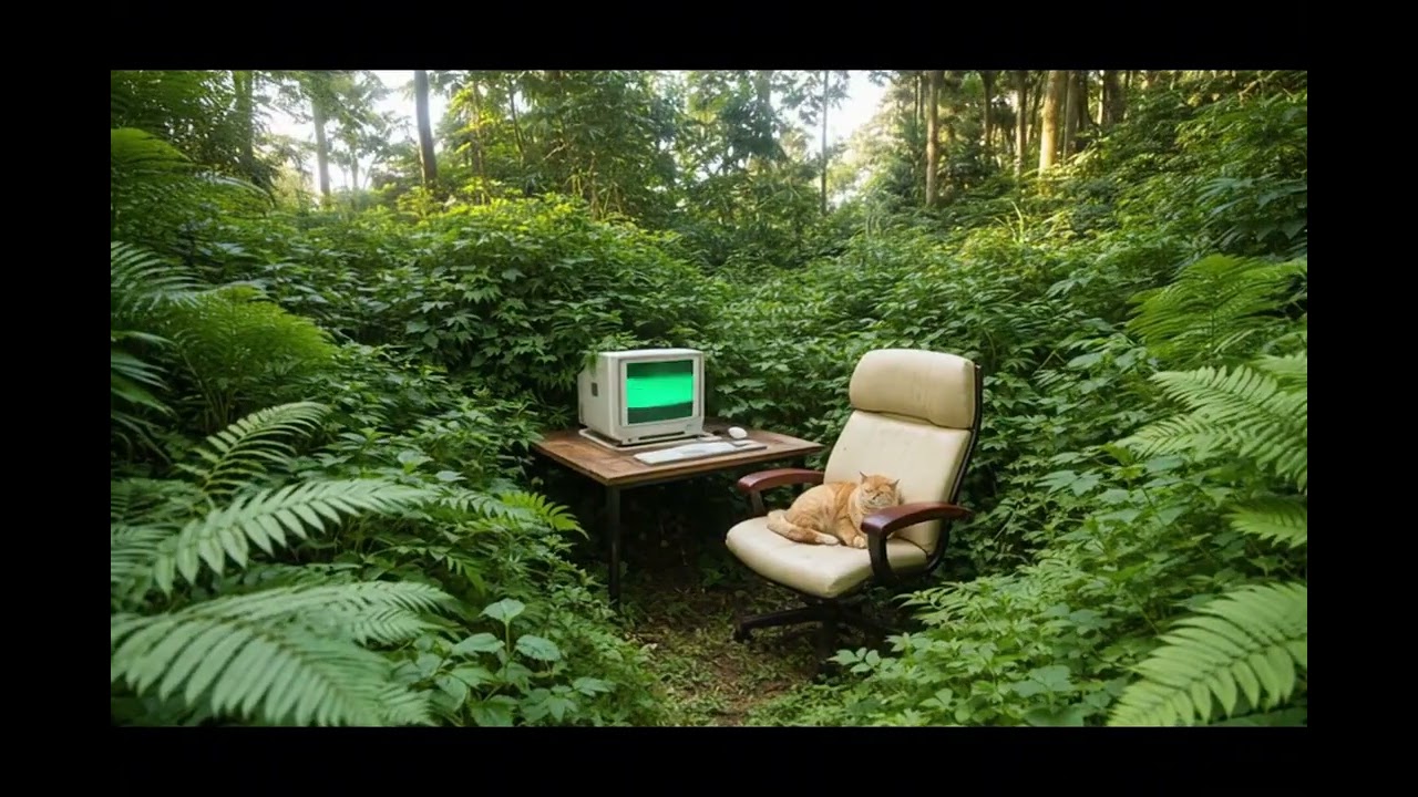 Jungle Office with Birds — Relaxing Ambient Sound | Field of Quiet