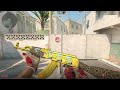Counter Strike 2 ShowCase IN-GAME, Desert Hydra, Blue Phosphor, Gold Arabesque #cs2