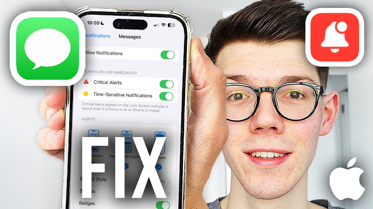 How To Fix iMessage Notifications Not Working On iPhone - Step By Step ...