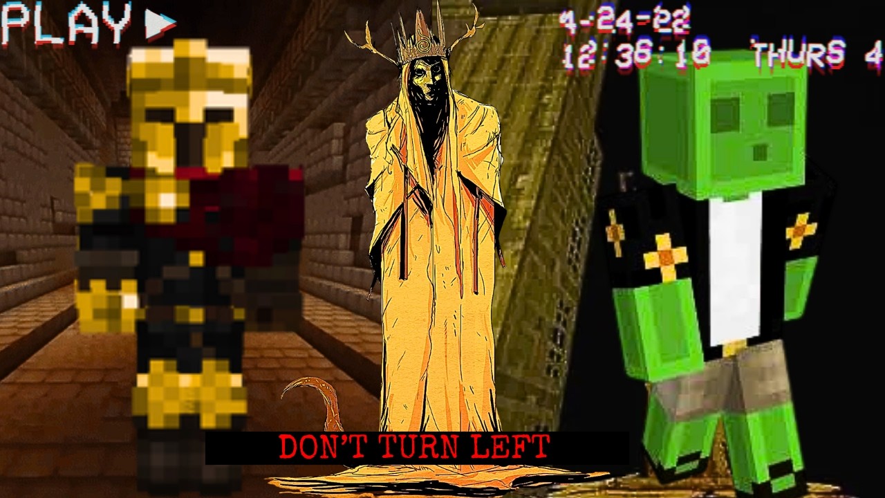 Eu entrei no mundo de Minecraft que não deveria existir