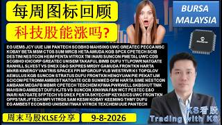KS看股 - 每周图标回顾 - 9-8-2026💥科技股能涨吗?💥EG UEMS JCY UUE IJM PANTECH SCGBHD MAHSING UWC GREATEC PECCA MSC KS看股 - 每周图标回顾 - 9-8-2026💥科技股能涨吗?💥EG UEMS JCY UUE IJM PANTECH SCGBHD MAHSING UWC GREATEC PECCA MSC