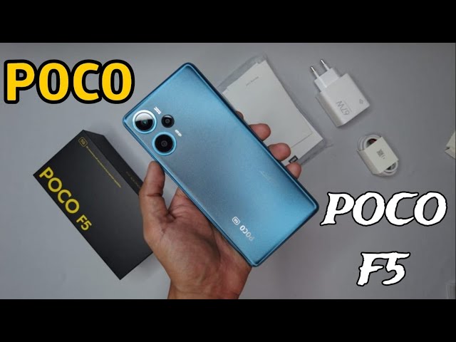 Poco F5 5G Blue 12/256 GB - ASMR Unboxing 