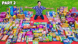 New 2023 Diwali Stash Worth ₹500000 Testing 5 लाख रूपये के पटाखे🔥🔥