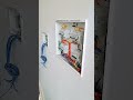 Mcb and rccb db wiring #eletricalwork #electrical #electricalwiring #shorts