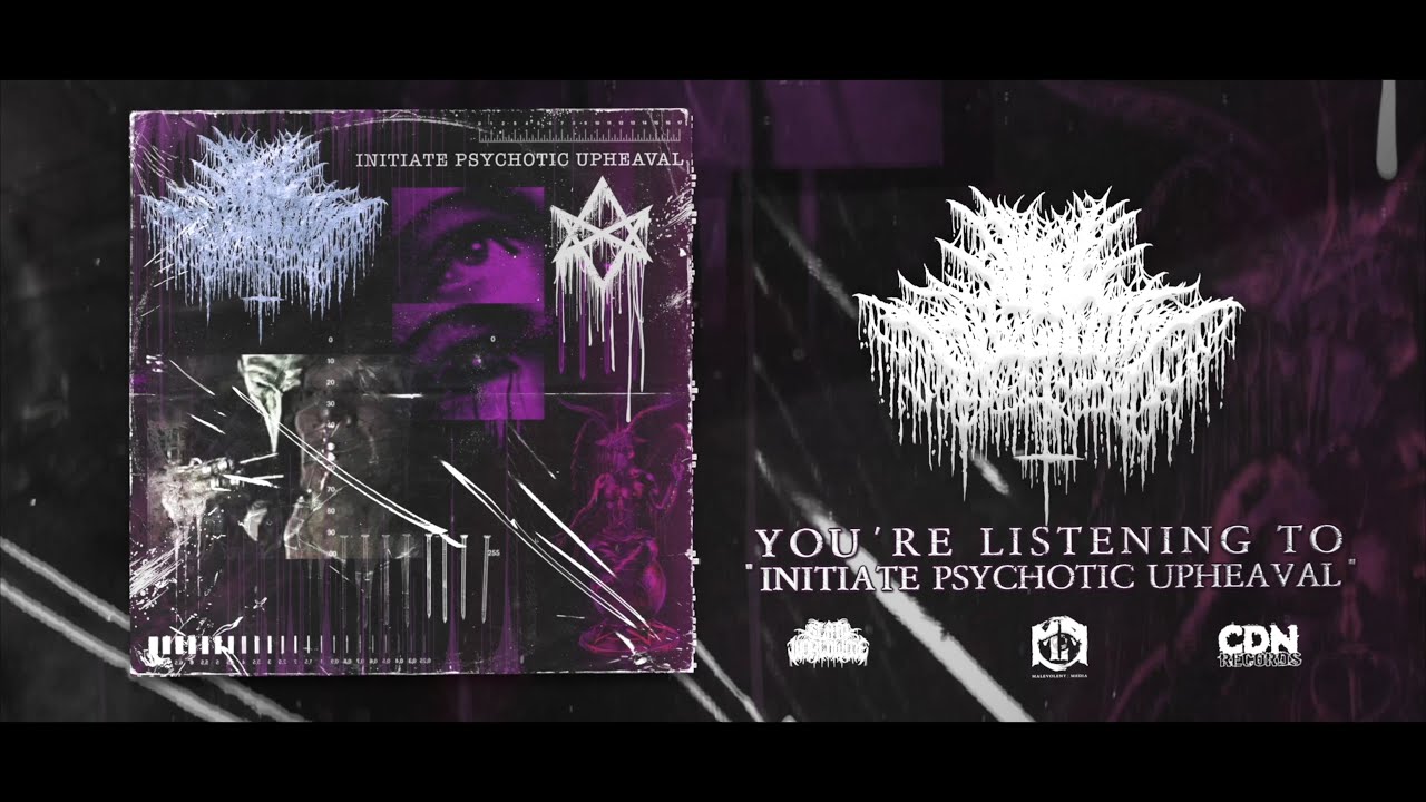 VILE IMPREGNATION - INITIATE PSYCHOTIC UPHEAVAL (FT.PESTILECTOMY)[OFFICIAL LYRIC VIDEO](2020)SW EXCL