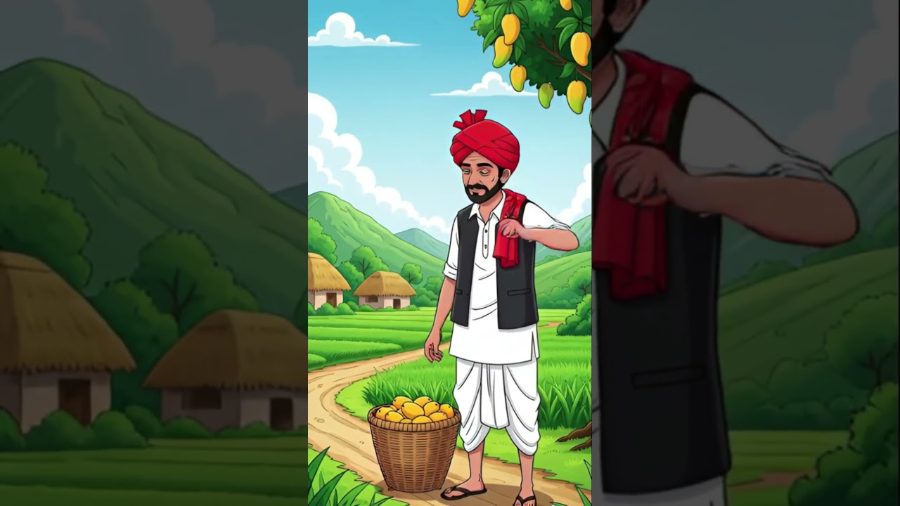 😂 Monkey’s Greed Ended in Pain 🤦 | Kids Moral Story Animation