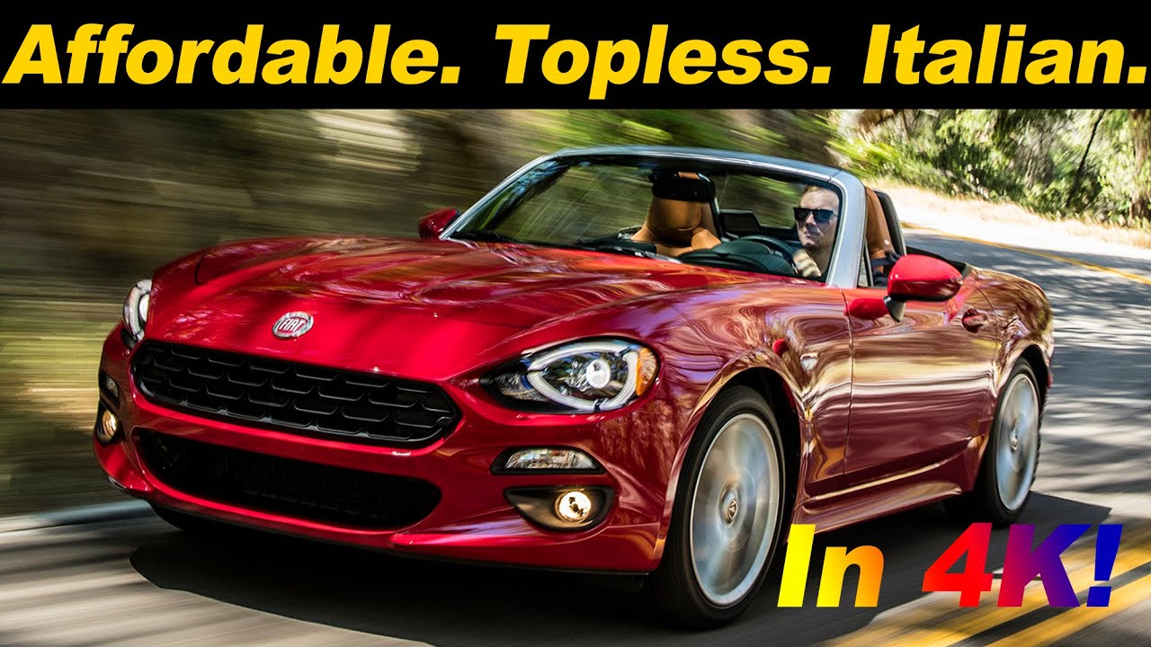 17 Fiat 124 Spider First Drive Review In 4k Uhd Youtube 17 Fiat 124 Spider First Drive Review In 4k Uhd Youtube