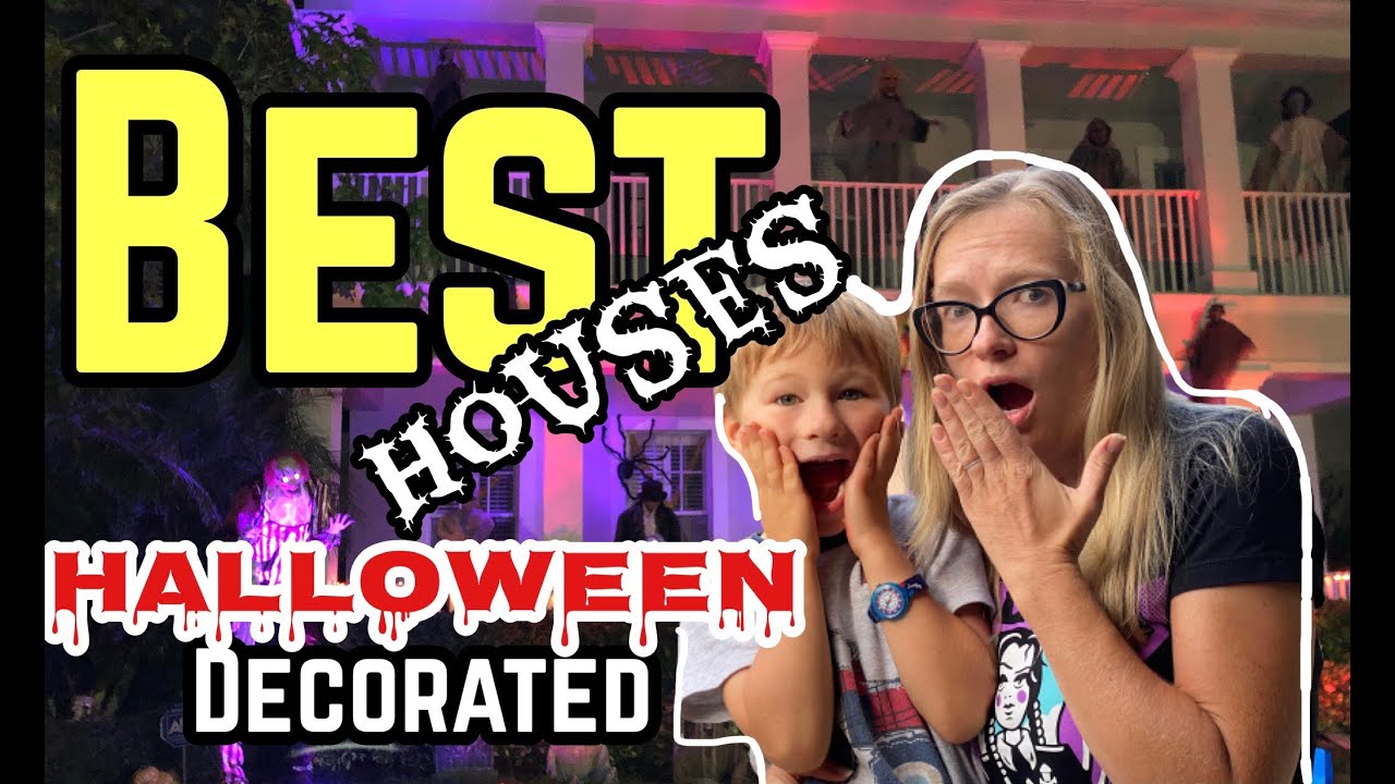 Best Halloween decorated houses 2020 Tampa, Florida YouTube