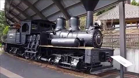 "Peggy" the Shay Steam Locomotive 1909-1950s