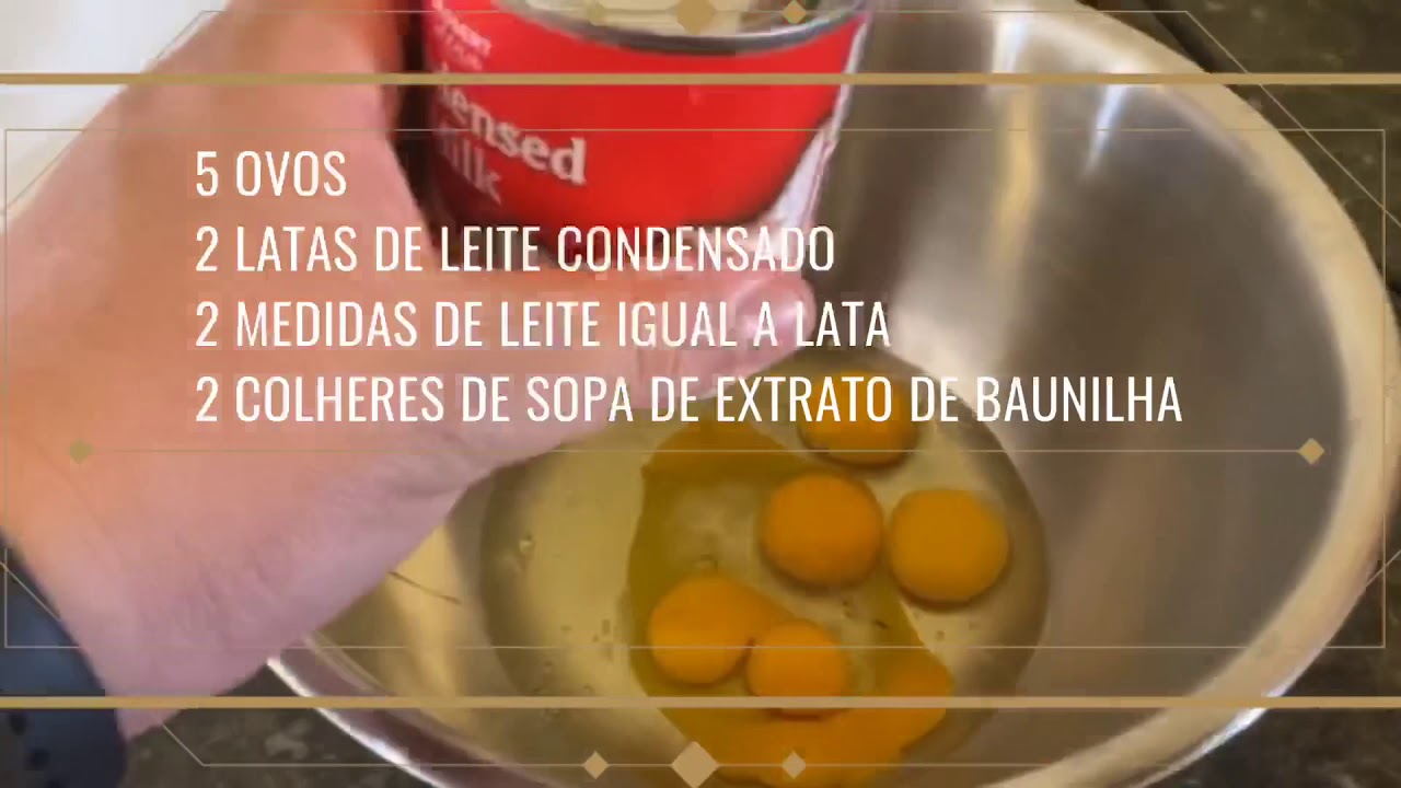 COMO FAZER PUDIM FÁCIL E GOSTOSO