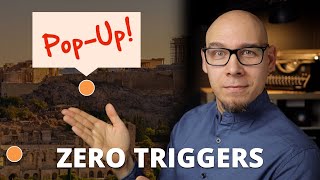 Create a pop-up interaction with ZERO TRIGGERS in Storyline