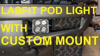 2021+ Ford Bronco - Lasfit pod light install with AUX switch and custom mounting bracket by Budget Bronco 3,476 views 2 years ago 12 minutes, 42 seconds