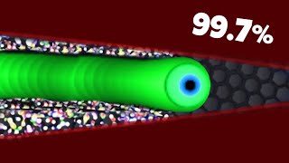 99.7% SLITHER.IO PLAYERS CAN'T DO THIS - Slitherio Master REACTS! #1