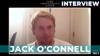 Jack O'Connell talks Lady Chatterley's Lover on Netflix, gushes over Emma Corrin