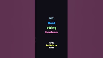 Variabel dan Tipe Data..