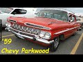 10 15 23 AMAZING &#39;59 CHEVY PARKWOOD WAGON SEEN IN CARLTON PLACE ONTARIO