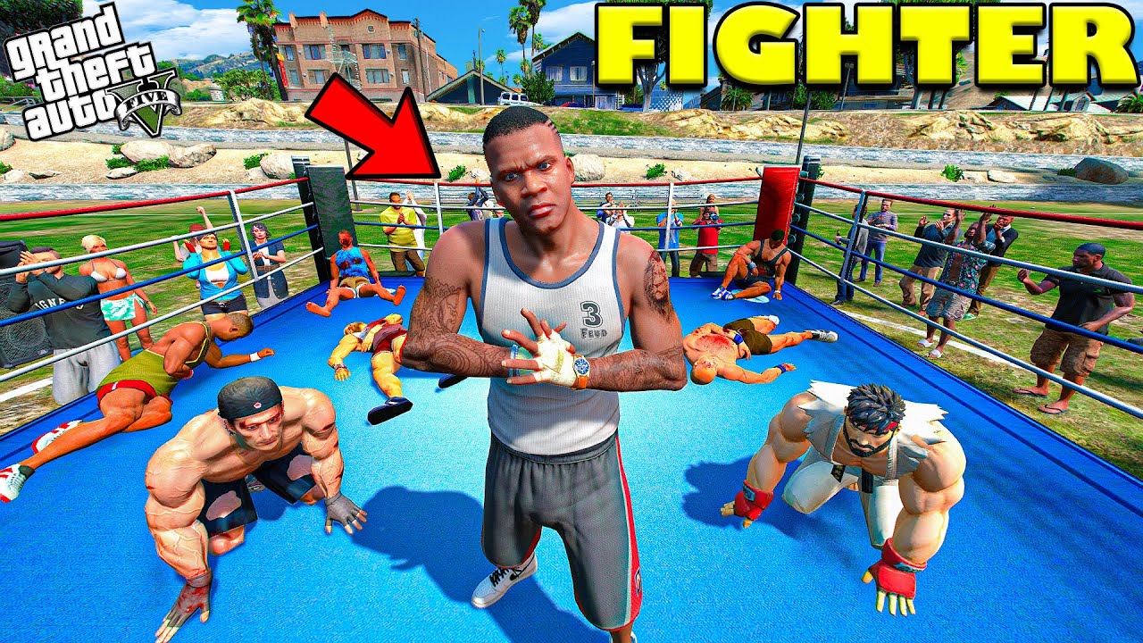 Franklin Becomes the Most POWERFUL FIGHTER of Los Santos in GTA 5! 🥊🔥| SHINHCAN & CHOP
