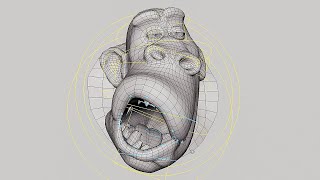 Famous Joint Based Cartoon Facial Rigging | Sticky Facial Controllers with Sticky Lips Profile