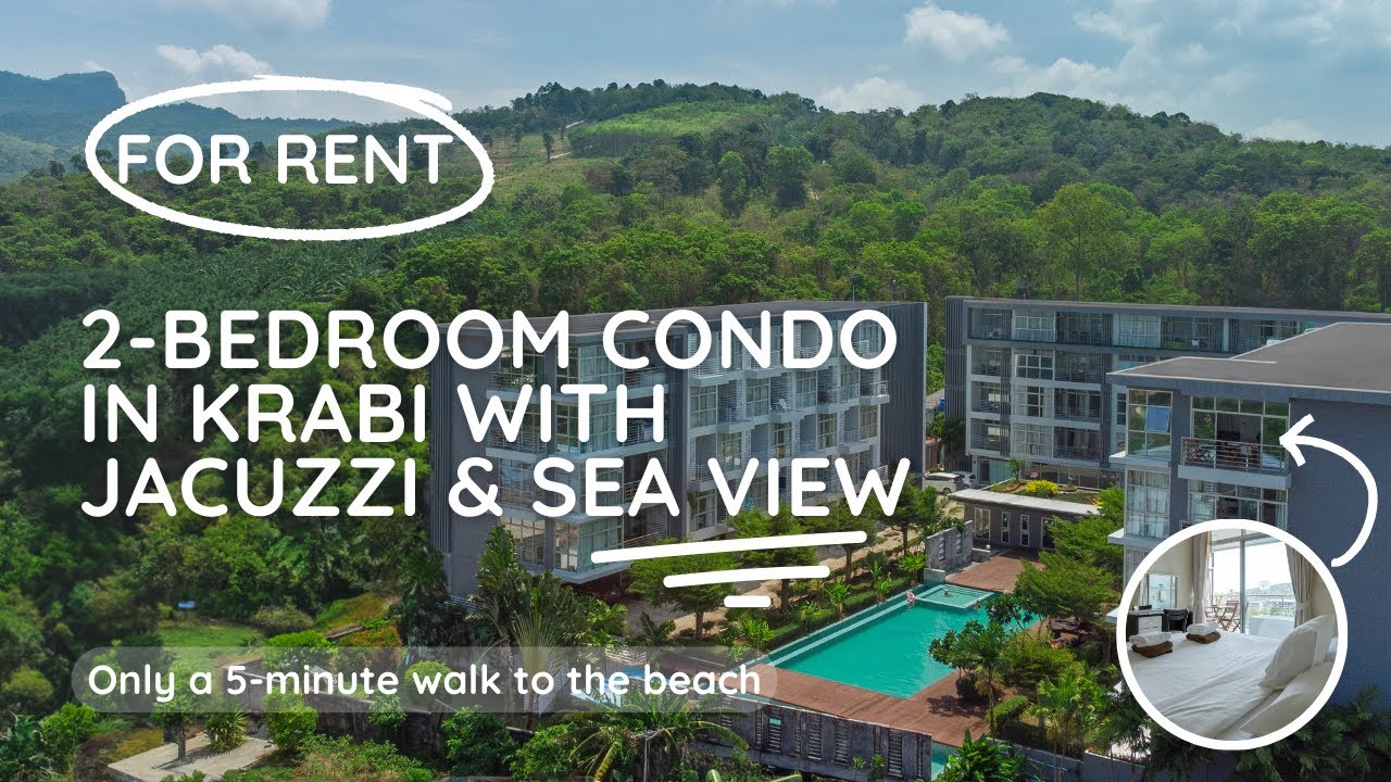 At Sea Condo 2bedroom Condo For Rent In Krabi Thailand YouTube