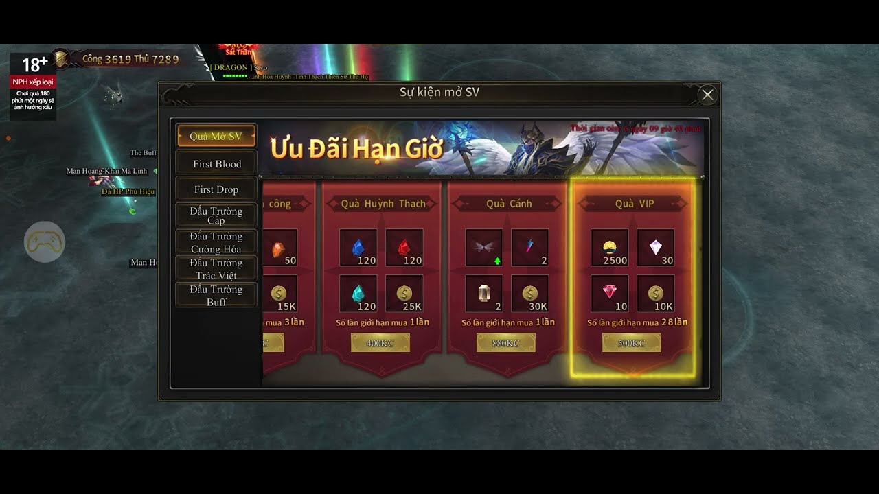 MU Vĩnh Hằng - Hoạt Động Đua Top Ngày 3-4 