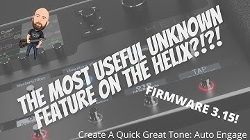 The MOST USEFUL Unknown Feature On The Helix? | Auto-Engage! (Firmware 3.15)