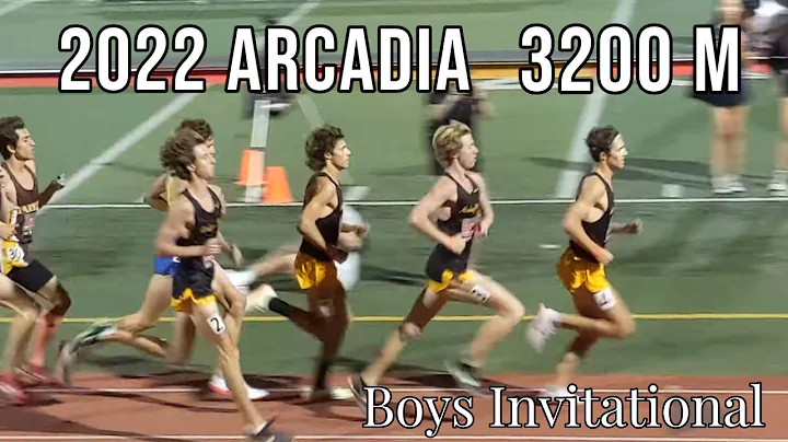 2022 Arcadia Boys 3200m