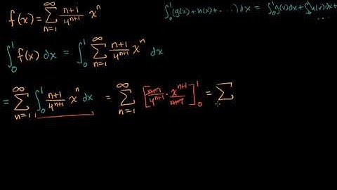 213. Tích phân chuỗi lũy thừa | Chuỗi | AP Giải tích BC | Khan Academy