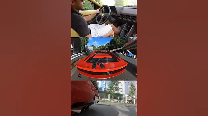 The Kid Laroi drove this Ferrari in Tokyo!