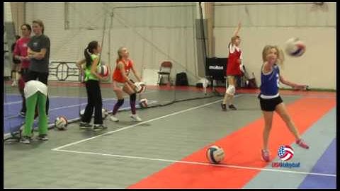 USAV Drill Video Serve and Sprint