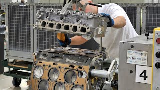Bentley W12 Engine Production #megafactories