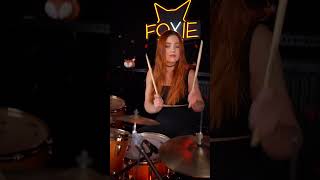 IG: foxiedrummonster BON JOVI - YOU GIVE LOVE A BAD NAME 🔥🥁 What do you think? 🧐🖤