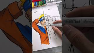 Naruto - Caro vs Barato (Copic x Ohuhu) #free #barato #drawing