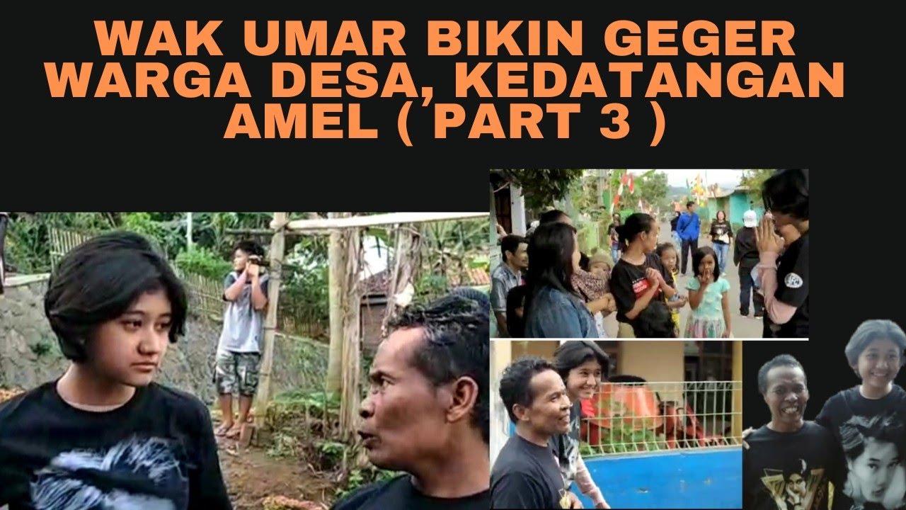 WAK UMAR SANGAT MERINDUKAN SOSOK TEH NIKE ARDILLA, AMEL DATANG