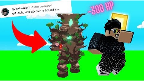 So I did your RANDOM challenges in Roblox Bedwars..