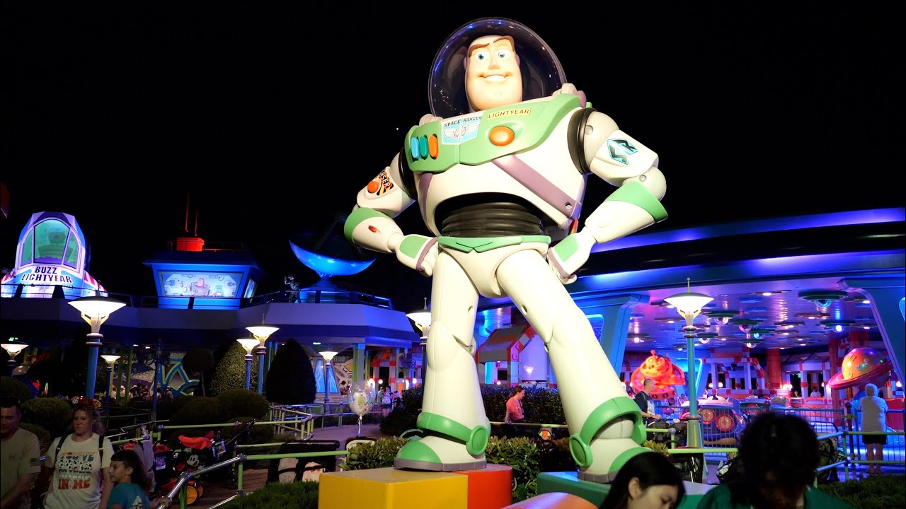 Toy Story Land 2025 Night Walkthrough at Disney's Hollywood Studios | Walt Disney World Florida