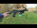 Арбалет-пистолет Man Kung MK-TCS2 Alligator - Обзор со стрельбой