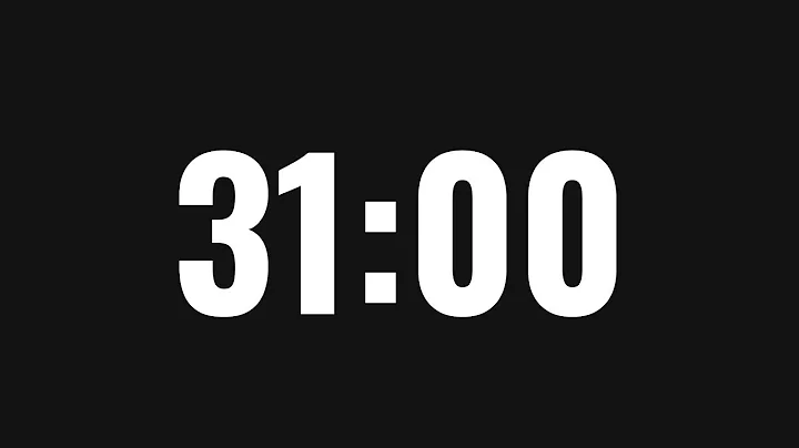 31 Minute Timer ⏱️ | No Ads | Countdown Timer for Study, Workout, Pomodoro, Breaks