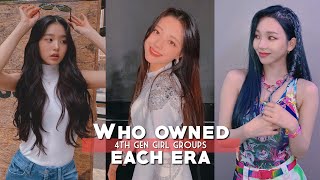 WHO OWNED EACH ERA: 4TH GEN KPOP GIRL GROUPS [ITZY, LOONA, IZ*ONE, EVERGLOW, (G)-IDLE, AESPA]